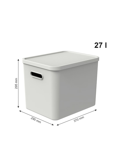 Albula Modern Depolama Kutusu 27l Beyaz