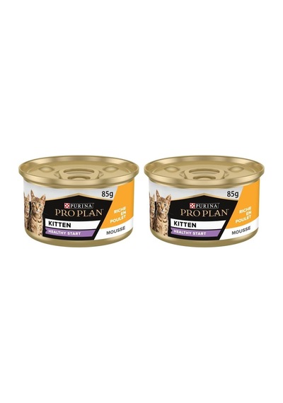 Junior Tavuklu Konserve Yaş Kedi Maması 85 G 2li Paket