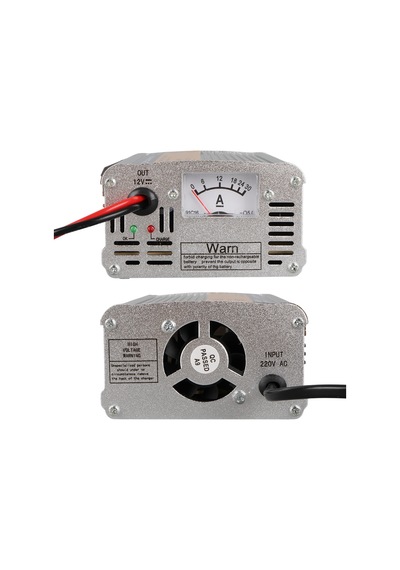 Ayt Powermaster Ma-1210a 12 Volt 10 Amper Akıllı Hızlı Akü Şarj Cihazı Oto Araç Motosiklet Karavan Analog Amper Göstergeli