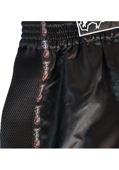 Dragondo Mt3091 Muaythai Şortu Kick Boks Şortu Siyah