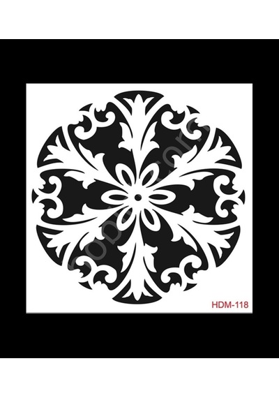 Hdm118 Cadence Home Dekor Stencil 25X25