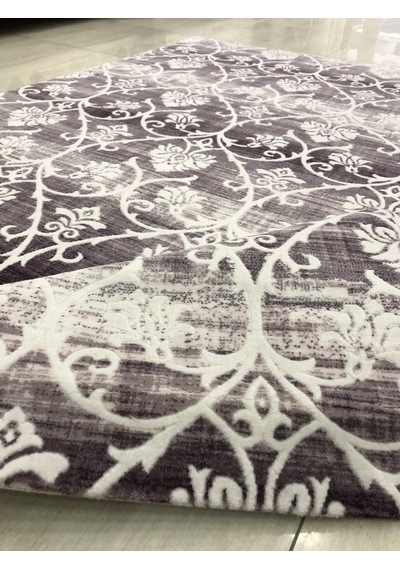 Flora Halı Romantik Plus 3102 A Lila 165X230 Lila Mor 4 M2 Halı !
