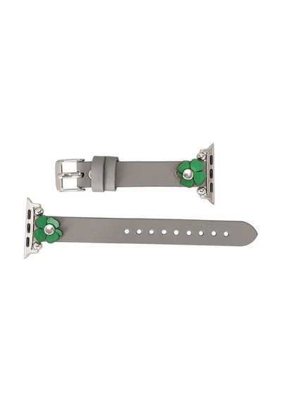 Bouletta Apple Watch Uyumlu Deri Kordon Clover 38-40-41Mm St Rst9