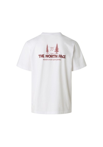 The North Face M Campıng Relaxed Short Sleeve Tee-graph Erkek Tişört Nf0a8gqmfn41 Beyaz