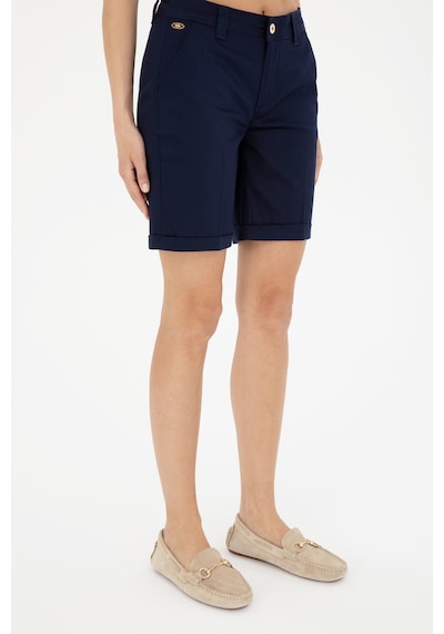 U.s. Polo Assn. Kadın Lacivert Şort / Bermuda 50281722-vr033 Lacivert