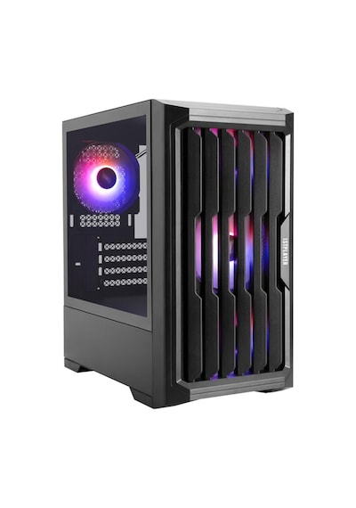 Bullet Hunter H2 400w 4x12cm Raınbow Fan Temperli Cam Usb 3.0 M-atx Kasa