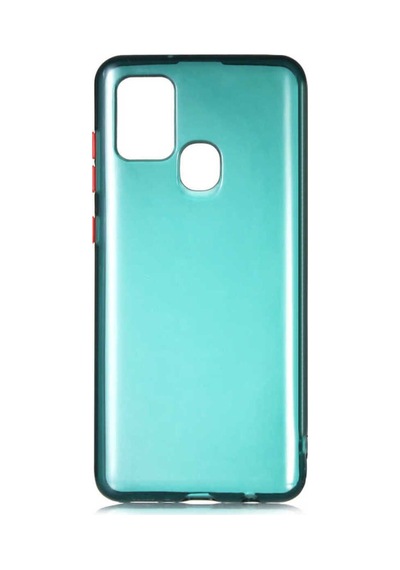 Galaxy A21s Kılıf Zore Bistro Kapak Koyu Yeşil