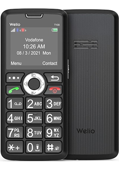 Welio Wkey T100 Tuşlu Kamerasız Cep Telefonu