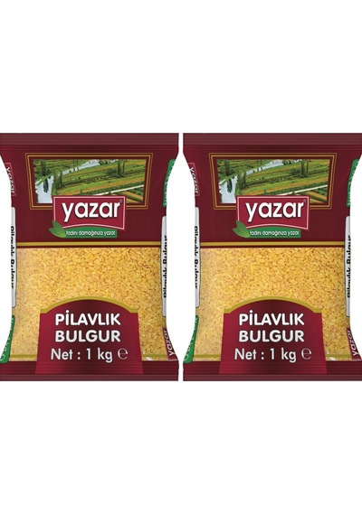 Yazar Pilavlık Bulgur 2 x 1 KG