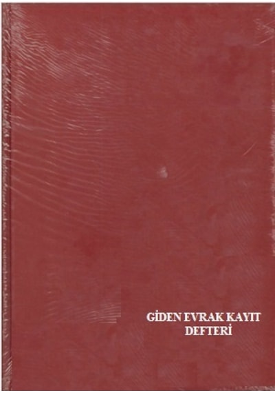 Giden Evrak Kayıt Defteri Ciltli 96 Yp Özkan Koyu Lacivert