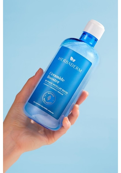 Ceramide Booster, Çift Fazlı Micellar Makyaj Temizleme Suyu 500 Ml