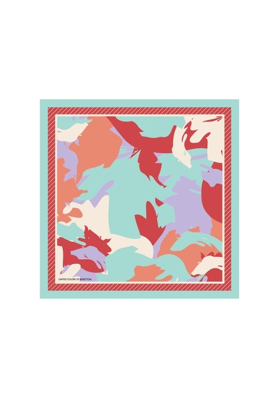 United Colors Of Benetton Flora Bandana/fular -1018-47 47 Mint