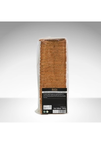Baca Organik Organik Tost Ekmeği 900 G