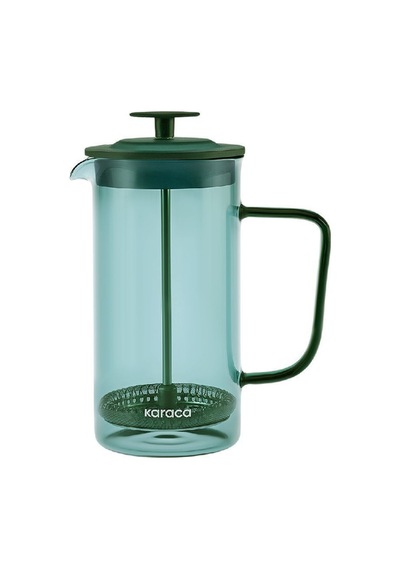 Karaca Valentina Borosilikat Cam French Press 350 ml Green