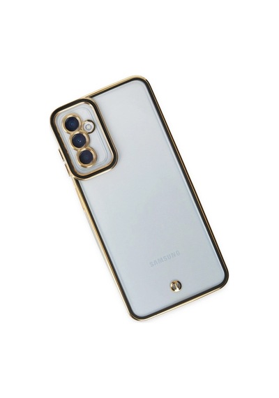 Samsung Galaxy M23 Kılıf Liva Lens Silikon - Siyah Düz Renkli