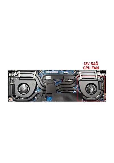 Asus Tuf Dash F15 Fx517z Serisi Notebook Cpu Fanı / Ver.2 L - 12v