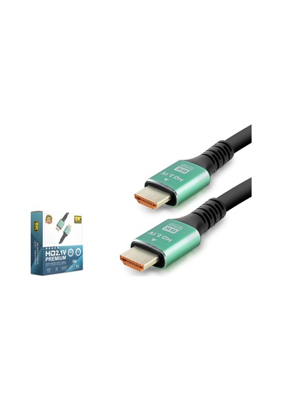 Büro Ev Ofis Cihazları İçin 500cm Fiber Optik 8k Uhd Hdmi 2.1 Kablo