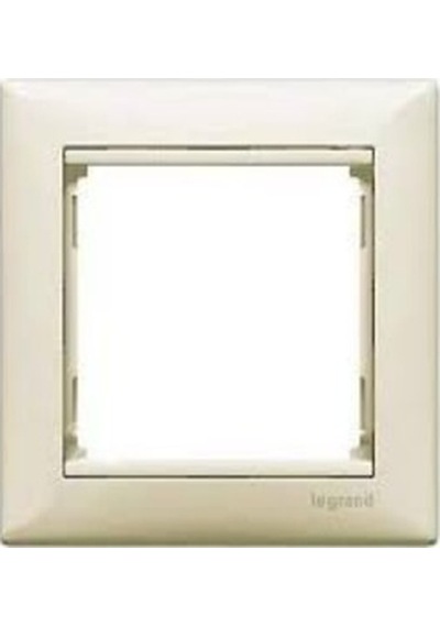 Legrand Valena Çerçeve Bej Tekli Yatay 774351