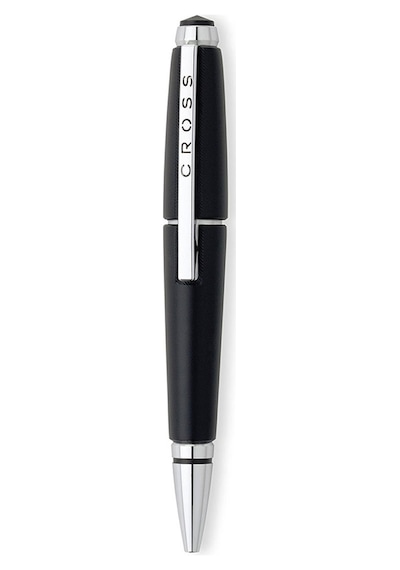 Cross At0555-2 Siyah Krom Edge Roller Kalem