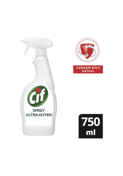 Cif Ultra Hijyen Her Yer Sprey Temizleyici 750 ML
