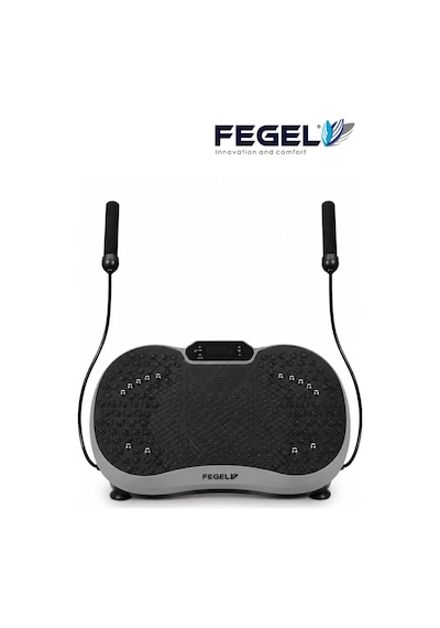 FG-6500 99 Kademeli Hoparlörlü Titreşimli Fitness Platformu - Beyaz