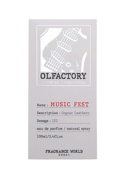 Fragrance World Olfactory Music Fest Edp 100 Ml Erkek Parfümü Odunsu