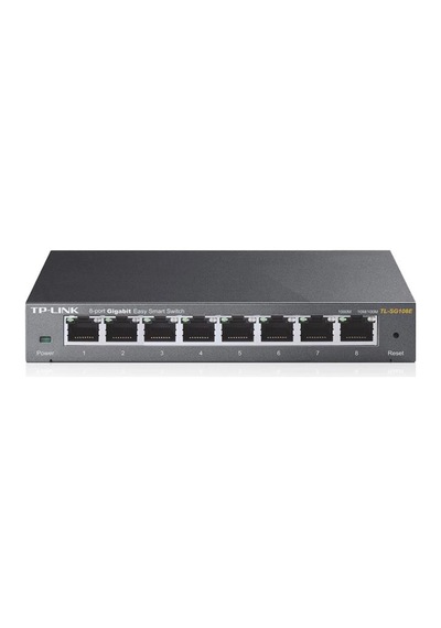 Tp-link Tl-sg108e 8 Port 10-100-1000 Mbps Easy Smart Switch