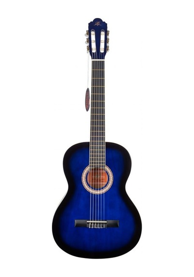 Barcelona Lc 3600 Bb / 3/4 Junior Blue Black Sunburst Klasik Gitar