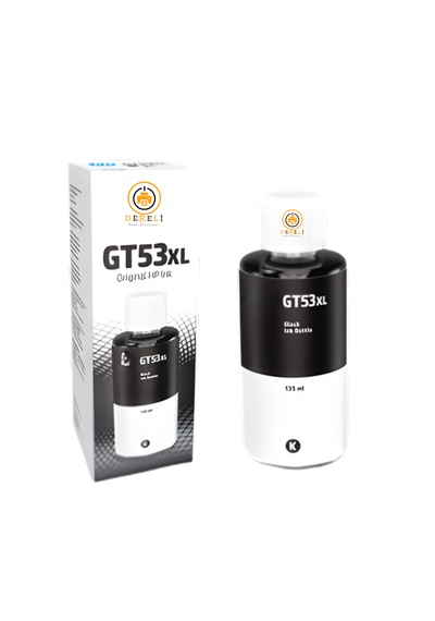 Gt53 Uyumlu Siyah Mürekkep 4 Adet Ekonomik Paket Smart Tank 500 515 516 615 720 750 4x90ml