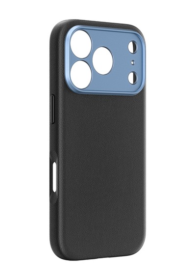Apple iPhone 18 Pro Uyumlu Kılıf M-safe Şarj Özellikli Amazingthing Glamour Lens Serisi Kapak Mavi