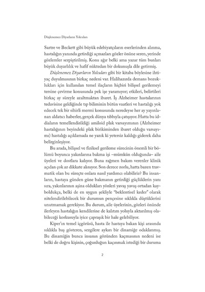 Düşlenemez Diyarların Yolcuları: Demans, Bakım Verenler Ve İnsan Beyni Hikâyeleri
