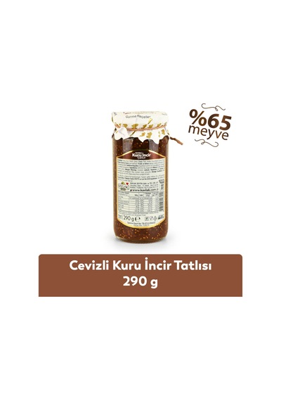 Ceviz-kuru İncir Reçeli 290 Gr Cam Kavanoz