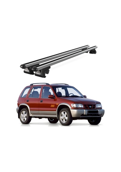 Venüs Kia Sportage 1993-2003 Uyumlu Gri Ara Atkı Port Bagaj Tavan Barı