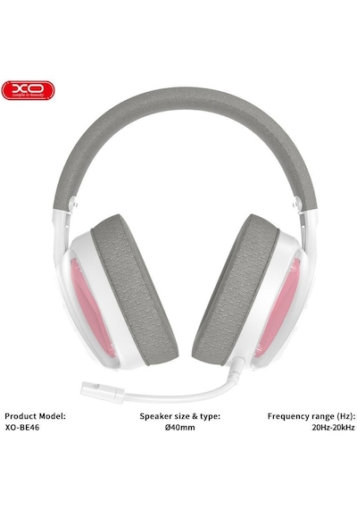 Xo BE46 Bluetooth 5.3 Kulak Üstü Mikrofonlu Kulaklık