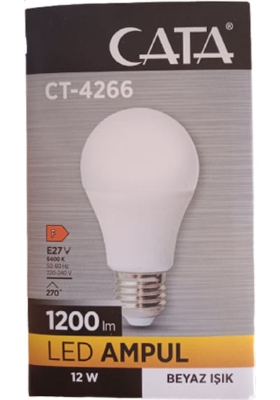 Cata 12W Beyaz Led Ampul Ct- 4266