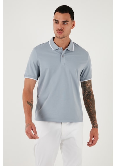 Buratti Erkek Polo Yaka T Shirt 5902063 Açık Gri