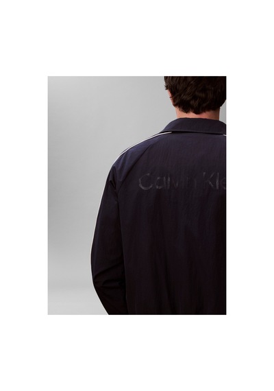 Calvin Klein Ls Nylon Snap Bomber-16289 Cef Dark Sapphire