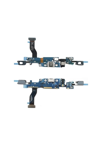 Samsung Uyumlu Galaxy C9 Pro C9000 Şarj Kulaklık Soketi Mikrofon Film Or