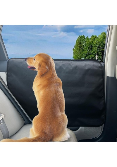Köpekler İçin 2 Adet Araba Kapı Koruyucusu Su Geçirmez Çizilmez Evcil Hayvan Araba Kapı Örtüsü Koruyucu Araç K