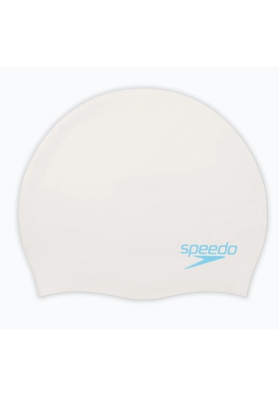 Speedo Düz Kalıplı Silikon Çocuk Yüzme Bonesi Beyaz 8-7099017621 Beyaz