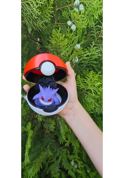 Pokemon Poke Topu Gengar Hediyeli