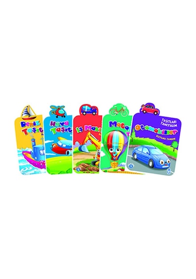 Taşıtları Tanıyalım Seti - 5 Kitap Takım- Timaş Çocuk