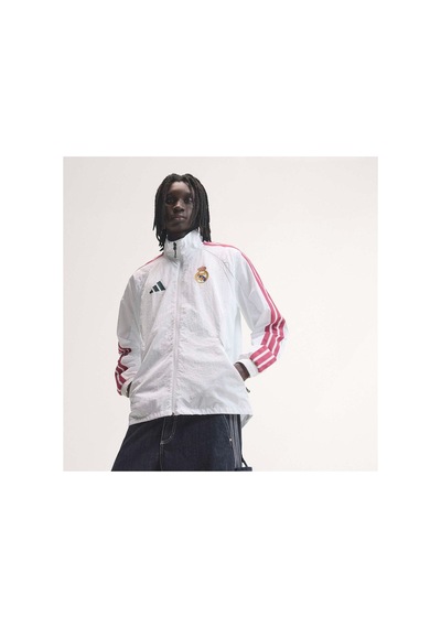 Adidas Erkek Ceket "real Madrid Home Anthem Jacket" Kv6723 Beyaz