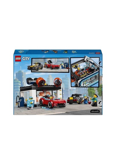 LEGO 60497 Lego City Otomatik Araç Yıkama 583 Parça +6 Yaş