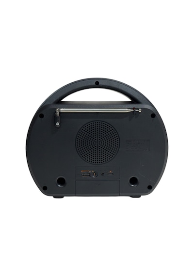 Ultratekno Fp-535 El Fenerli Büyük Boy Nostaljik Radyo Fm Ahşap Şömine Görünümlü Bluetooth Hoparlör