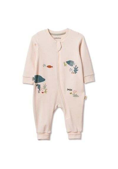 Babycosy Organic Wear Bebek Tulum Organik Pamuk , Bebek - Yenidoğan- Csy8212 Cream