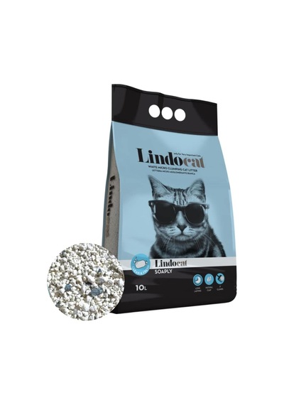 Lindo Cat Clean And Fresh Sabunlu İnce Taneli 10 Litre