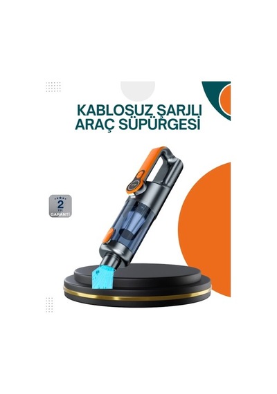Kablosuz Vakumlu El Süpürgesi Güçlü Performans Çok Amaçlı 0 - 250 Watt