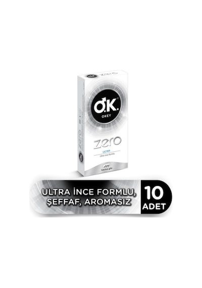 Zero Ultra Prezervatif 10'lu