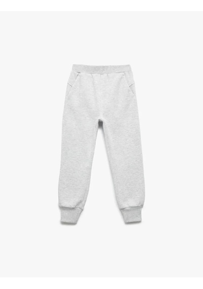 Koton Basic Jogger Gri Kız Çocuk Eşofman Altı 6wkg40062ak Gri